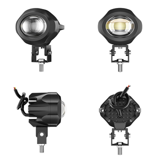 Motosiklet Sis Farı Spot Led Beyaz Sarı Renk Metal Kasa 2 ADET Takım Motosiklet Ekipman Lamba