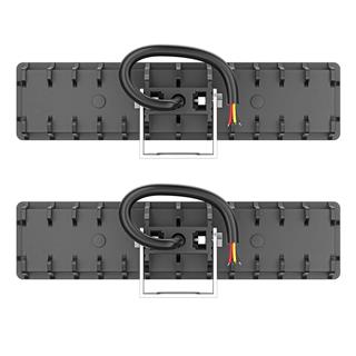 Off Road 12-24V Oto Gündüz Led Bar 6 inç 16 Led 48 w Sarı Renk İkaz Flash Mod Sis Farı