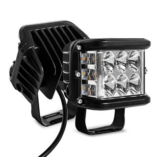 Off Road 12 Led 45 Watt Beyaz Sarı Kare Sis Farı ve Çalışma Lambası