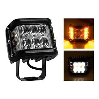 Off Road 12 Led 45 Watt Beyaz Sarı Kare Sis Farı ve Çalışma Lambası