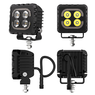 Off Road 3 inç Led Aydınlatma Kaput Üstü Led Tampon Gündüz Led Ve Sis Farı Projektör Lambası Seti