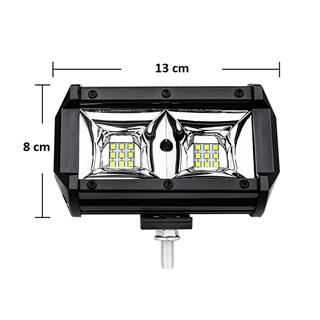 Off Road 5 inç Led Bar 18 LED 54 W Çalışma Ve Sis Lambası Led Bar Beyaz Işık 1 Adet