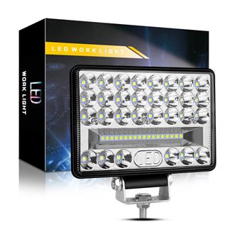 Off Road 5 inç Led Çalışma Lambası 12-24V  Traktör Tır Kamyon ATV Yüksek Performanslı Sis Farı Metal Kasa