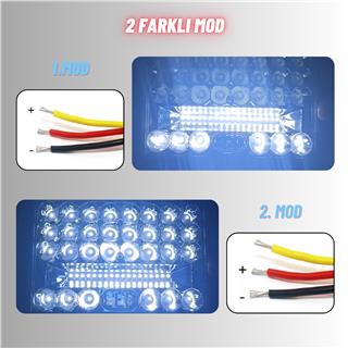 Off Road 5 inç Led Çalışma Lambası 12-24V  Traktör Tır Kamyon ATV Yüksek Performanslı Sis Farı Metal Kasa