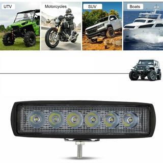 Off Road 6 inç 18 W 6 LED Plastik Kasa Mini Led Bar Oto Gündüz Led Sis Farı  1 Adet