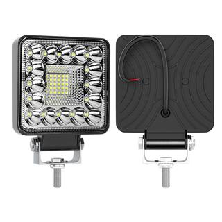 Off Road Beyaz Işık 12-24 Volt Projektör Sis Farı 41 Led 123 Watt  Oto Çalışma Lambası
