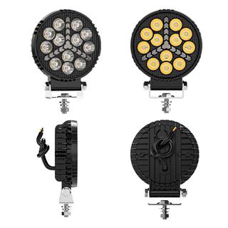 Off Road Çalışma Lambası ve Sis Farı 4 inç Selamlamalı Çakar İkaz Gündüz Led DRL 2 Mod 12/24 V