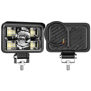 Off Road Delici Spotled 3 İnç 78 Watt Çift Renk Beyaz Sarı Çalışma Lambası Ve Sis Farı