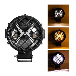 Off Road Kafesli X Angel Projektör 1 ADET Led Çalışma Ve Sis Lambası