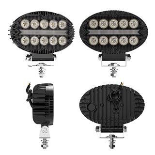 Off Road Sis Farı 5,5 İnç Selamlamalı Çakar İkaz Gündüz Led 2 Mod Projektör Çalışma Lambası 12/24 V 