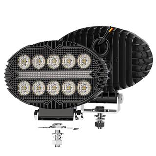 Off Road Sis Farı 5,5 İnç Selamlamalı Çakar İkaz Gündüz Led 2 Mod Projektör Çalışma Lambası 12/24 V 