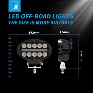 Off Road Sis Farı 5,5 İnç Selamlamalı Çakar İkaz Gündüz Led 2 Mod Projektör Çalışma Lambası 12/24 V 
