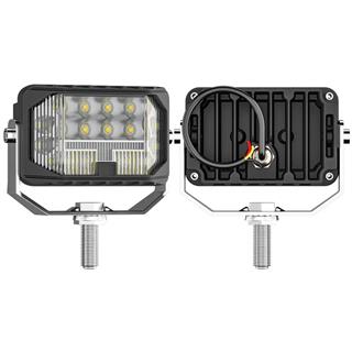 Off Road Sis Farı Modifiye Gündüz Led MINI 3 inç 76 mm Çift Renk Delici Işık Sarı Gündüz Oto Lambası