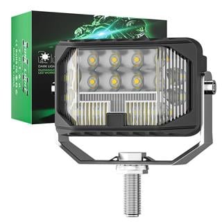 Off Road Sis Farı Modifiye Gündüz Led MINI 3 inç 76 mm Çift Renk Delici Işık Sarı Gündüz Oto Lambası
