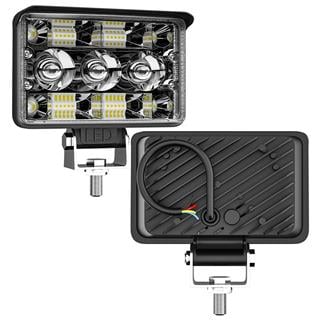 Off Road Spotled 5 İnç 156 Watt Çift Renk Beyaz Sarı Çalışma Lambası Ve Sis Farı