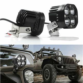 Off Road Ve Arazi Aracı 3 inç BEYAZ Renk Çalışma Ve Sis Lambası 2 ADET