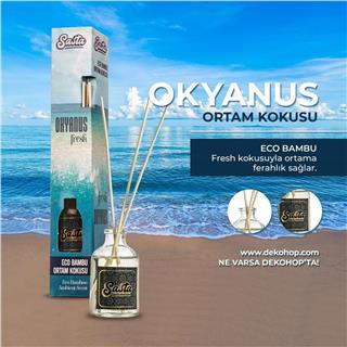 Okyanus Kokulu Bambu Çubuklu Oda Kokusu Eko (50ml) Oda Parfümü