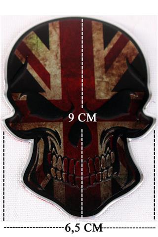Orjinal Bayrak Kurukafa Arma Sticker