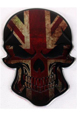 Orjinal Bayrak Kurukafa Arma Sticker