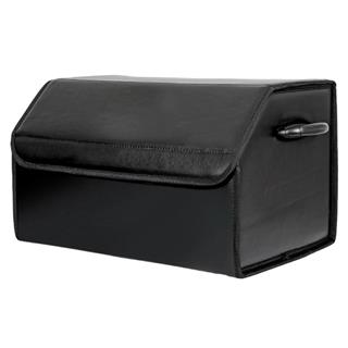 Oto Bagaj Organizeri Kapitone Araç Deri Bagaj Kutu Çanta 48,5x31x28 CM