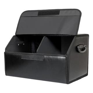 Oto Bagaj Organizeri Kapitone Araç Deri Bagaj Kutu Çanta 48,5x31x28 CM