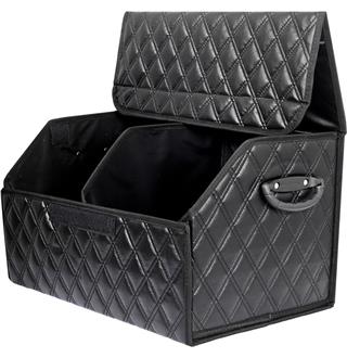 Oto Bagaj Organizeri Kapitone Deri Bagaj Kutu Çanta