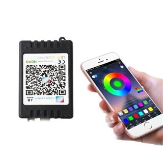 Oto İç Ortam Ambiyans Neon RGB 5 Parça led Işık Lamba 12V APP Kontrollü Dekoratif Lamba