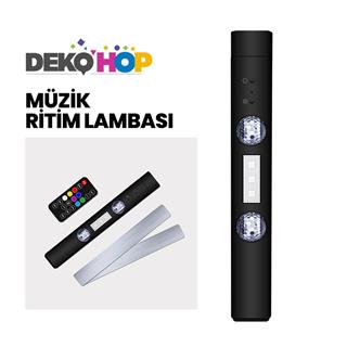 Oto Led Dekorasyon Magnet Tavan Disko DJ Led Ambians Lambası