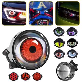 Oto Led Far Mercek Göz Animasyonlu 3 İnç Yeni Nesil Wifi Kontrol Far Tasarım Ambiyans Aydınlatma 1 Adet