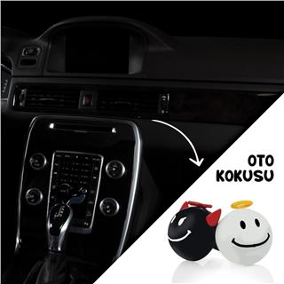Oto Petek Kalorifer Kokusu Melek Şeytan Sevimli Emoji Araba Parfümü