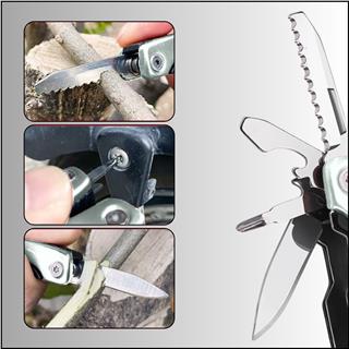 Outdoor Mini Katlanır Pense Çakı Bıçak Kamp Piknik Balıkçılık Doğa Çok Fonksiyonlu Katlanır Alet Seti
