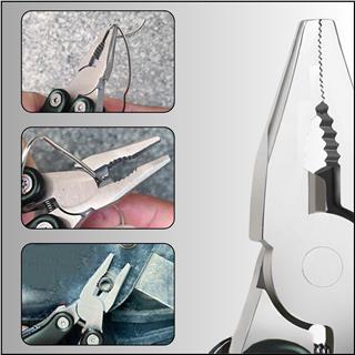 Outdoor Mini Katlanır Pense Çakı Bıçak Kamp Piknik Balıkçılık Doğa Çok Fonksiyonlu Katlanır Alet Seti