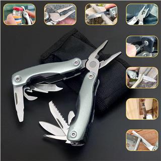 Outdoor Mini Katlanır Pense Çakı Bıçak Kamp Piknik Balıkçılık Doğa Çok Fonksiyonlu Katlanır Alet Seti