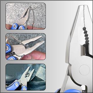 Outdoor Mini Katlanır Pense Çakı Bıçak Kamp Piknik Balıkçılık Doğa Çok Fonksiyonlu Katlanır Alet Seti