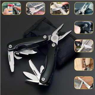 Outdoor Mini Katlanır Pense Çakı Bıçak Kamp Piknik Balıkçılık Doğa Çok Fonksiyonlu Katlanır Alet Seti