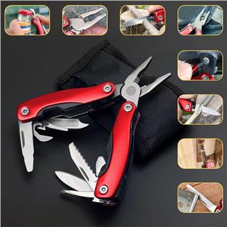 Outdoor Mini Katlanır Pense Çakı Bıçak Kamp Piknik Balıkçılık Doğa Çok Fonksiyonlu Katlanır Alet Seti