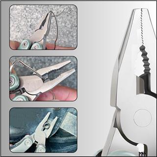 Outdoor Mini Katlanır Pense Çakı Bıçak Kamp Piknik Balıkçılık Doğa Çok Fonksiyonlu Katlanır Alet Seti