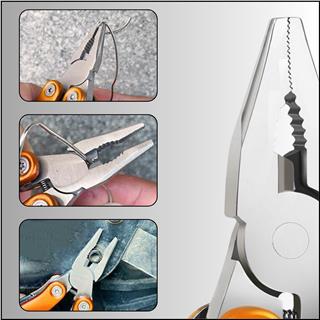Outdoor Mini Katlanır Pense Çakı Bıçak Kamp Piknik Balıkçılık Doğa Çok Fonksiyonlu Katlanır Alet Seti