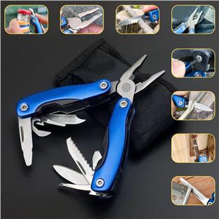 Outdoor Mini Katlanır Pense Çakı Bıçak Kamp Piknik Balıkçılık Doğa Çok Fonksiyonlu Katlanır Alet Seti