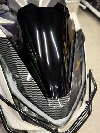 PCX 2025 Model Kısa Spor Cam Siyah Renk