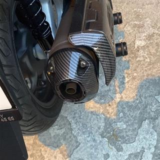 Pcx Eksoz Koruma Kapağı Karbon 2021-2024 Modellerine Uyumlu