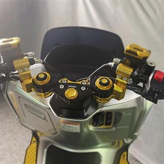 PCX Uyumlu Spor Gidon Gold Renk Ayarlanabilir Açı