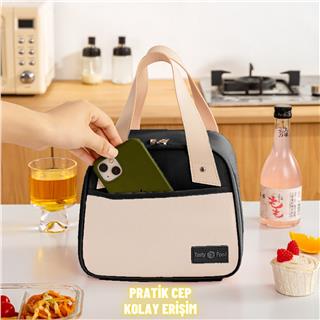 Piknik Çantası Sıcak Soğuk Isı Tutucu Yemek Taşıma, Beslenme ve, Günlük İş Yeri ve Seyahat Yemek Çantası
