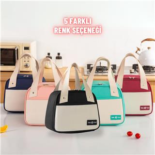 Piknik Çantası Sıcak Soğuk Isı Tutucu Yemek Taşıma, Beslenme ve, Günlük İş Yeri ve Seyahat Yemek Çantası