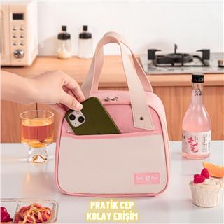 Piknik Çantası Sıcak Soğuk Isı Tutucu Yemek Taşıma, Beslenme ve, Günlük İş Yeri ve Seyahat Yemek Çantası