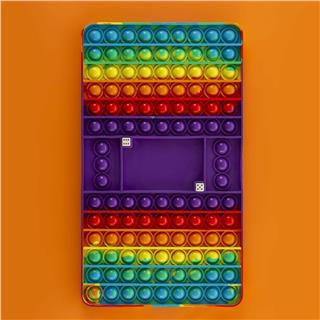 Pop It Push Bubble Tavla Popit Zarlı