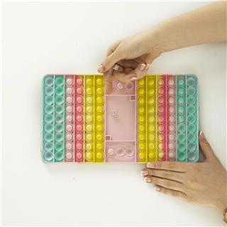 Pop It Push Bubble Tavla Popit Zarlı