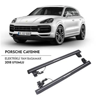 PORSCHE CAYENNE Elektrikli Yan Basamak Seti 2018 Sonrası Uyumlu