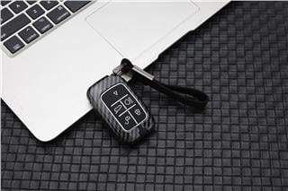 Range Rover Land Rover Uyumlu Karbon Metal Anahtar Kılıfı