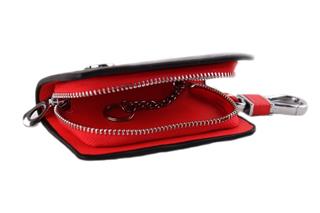 RENAULT Uyumlu Karbon Desen Deri Cüzdan Anahtarlık